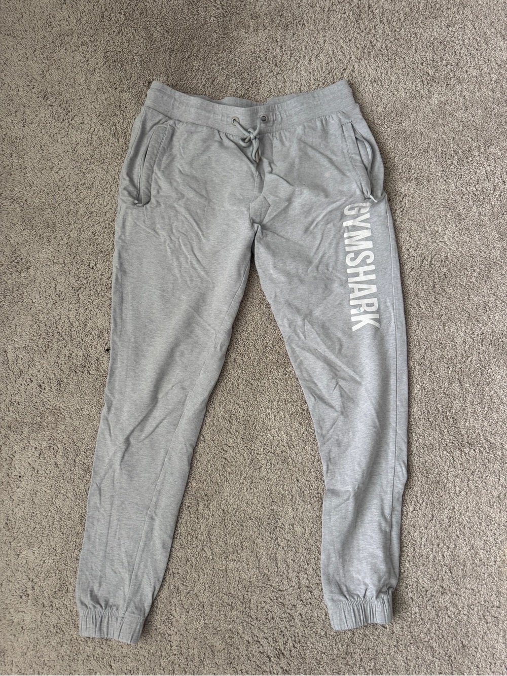Gymshark Light Gray Pullover Sweatshirt